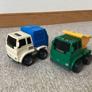 特別価格★はたらく車 2台セット 車 おもちゃ 清掃車 ダンプカー
