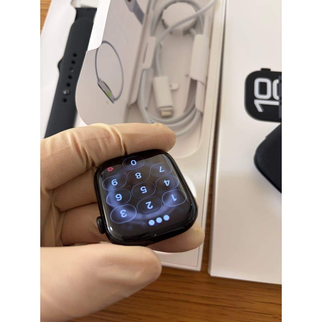 アップルケア付 Apple Watch 10 46mm ジェットブラック GPS スマホ/家電/カメラのスマホ/家電/カメラ その他(その他)の商品写真