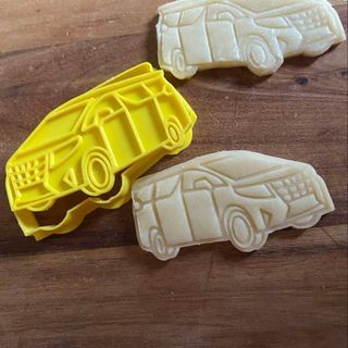 【C108】のりものアルファード ミニバン スタンプクッキー型