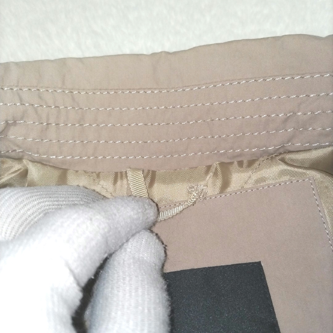 TATRAS(タトラス)の【美品】TATRAS Rライン プリマロフト チェック リボン 中綿ロングコート レディースのジャケット/アウター(ロングコート)の商品写真