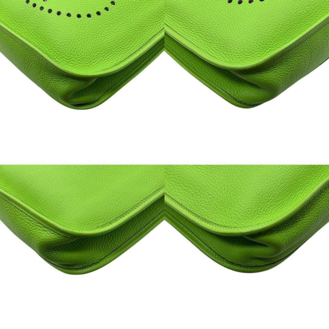 HERMES(エルメス)の【未使用に近い】エルメス エブリン1 GM ショルダーバッグ アップルグリーン レディースのバッグ(ショルダーバッグ)の商品写真