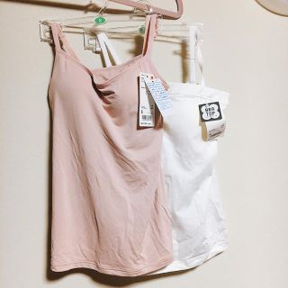 ユニクロ(UNIQLO)のユニクロ タグ付き新品 2点定価3,980円(キャミソール)