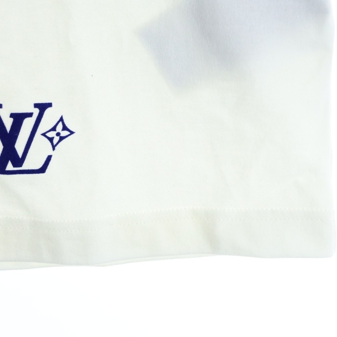 LOUIS VUITTON(ルイヴィトン)のLOUIS VUITTON ルイヴィトン 25SS GRAPHIC COTTON T-SHIRT グラフィックデザイン半袖カットソー 半袖Tシャツ ホワイト/ブルー RM251M NPG HSY83W メンズのトップス(Tシャツ/カットソー(半袖/袖なし))の商品写真