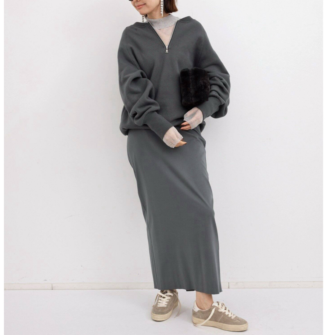 L'Appartement DEUXIEME CLASSE(アパルトモンドゥーズィエムクラス)のAMERICANA/アメリカーナ】 CREW NECK SWEAT  レディースのトップス(トレーナー/スウェット)の商品写真