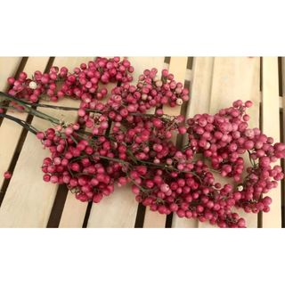北海道ドライフラワーハーバリウム・ペッパーベリーピンク大束