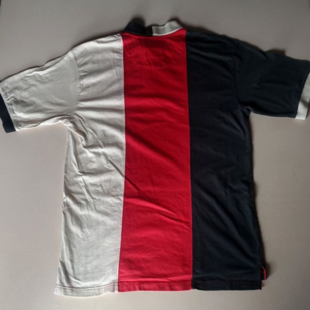 CANTERBURY(カンタベリー)のカンタベリー 縦切替トリコロール 半袖ラガーシャツ【中古】 メンズのトップス(ポロシャツ)の商品写真