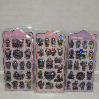 【新品・未開封】ラブブ ボンボンドロップ シール 3枚セット