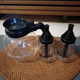Daiohs コーヒーポット&シュガーポット2個セット✨️