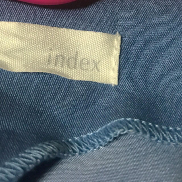 INDEX(インデックス)の☆INDEX 綺麗色ブラウス☆ レディースのトップス(シャツ/ブラウス(長袖/七分))の商品写真
