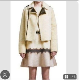 EPOCA - 【EPOCAエポカ】定価85,320円　畔編みしたミドルゲージのニットワンピース