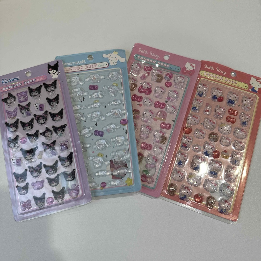 新品　サンリオ　キャラクター　ボンボンドロップ　シール　セット インテリア/住まい/日用品の文房具(シール)の商品写真