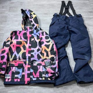 お買い得★ COSBY コスビー スキーウェア 160cm スノーウェア 女の子