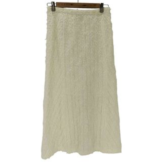 MACPHEE - MACPHEE(マカフィー) カットジャカード セミフレアロングスカート