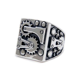 17号 スチームパンク 925シルバーリング 925刻印ありBUB-R017