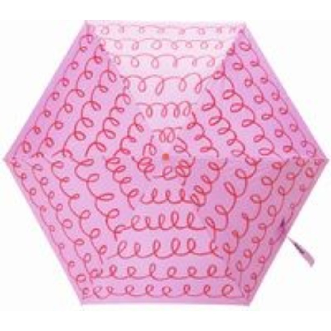 Goma 晴雨兼用　折りたたみ傘　コードピンク レディースのファッション小物(傘)の商品写真