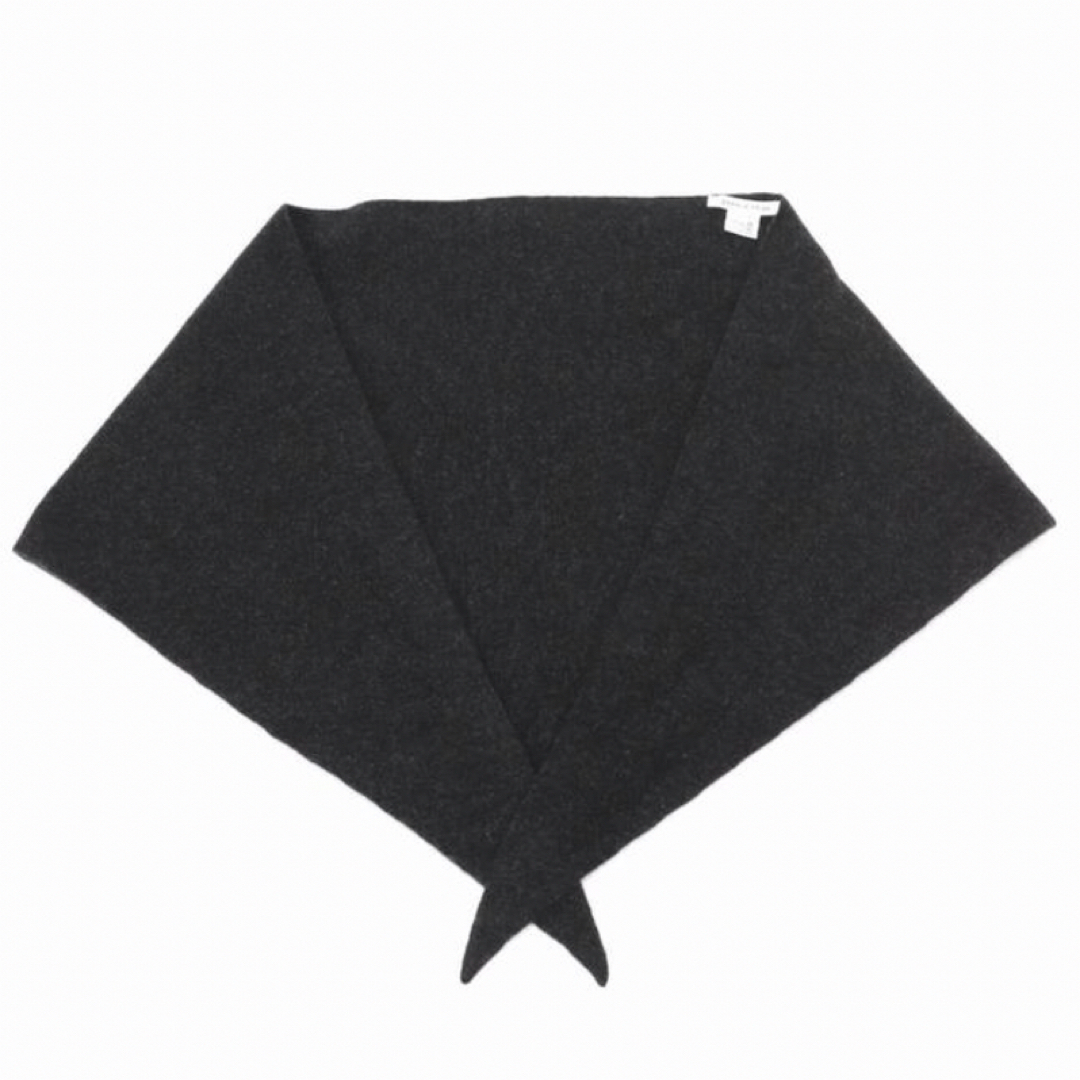 ASAUCE MELER(アソースメレ)の【ASAUCE MELER】シームレス トライアングル カシミヤニットストール レディースのファッション小物(ストール/パシュミナ)の商品写真