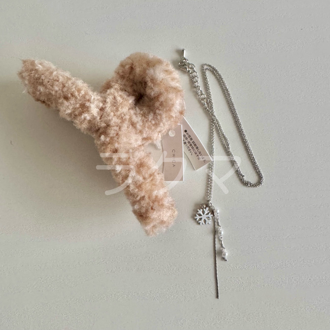 3COINS(スリーコインズ)のスリーコインズ バンスクリップ ネックレス セット レディースのファッション小物(その他)の商品写真