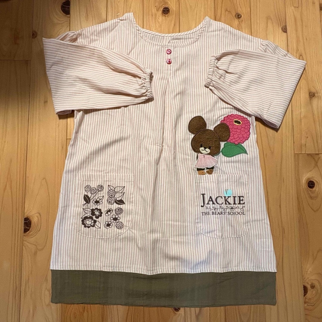くまのがっこう(クマノガッコウ)の【匿名配送】くまのがっこう　ジャッキー　スモック　チュニック　エプロン レディースのレディース その他(その他)の商品写真