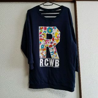 ロデオクラウンズ(RODEO CROWNS)のSALE！！   ネイビー トレーナー (トレーナー/スウェット)