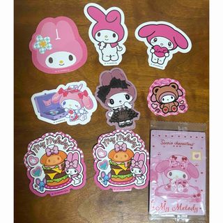 サンリオ - マイメロディ ステッカー カード セット