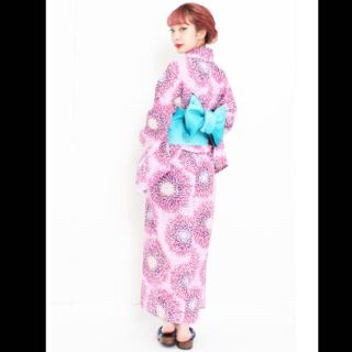 ジュエティ(jouetie)の☆大人気柄☆ジュエティ浴衣☆ワインレッド☆花火菊(浴衣)