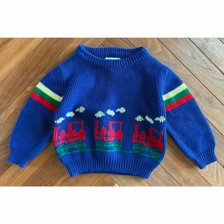 VINTAGE - vintage 汽車柄ニット 3T