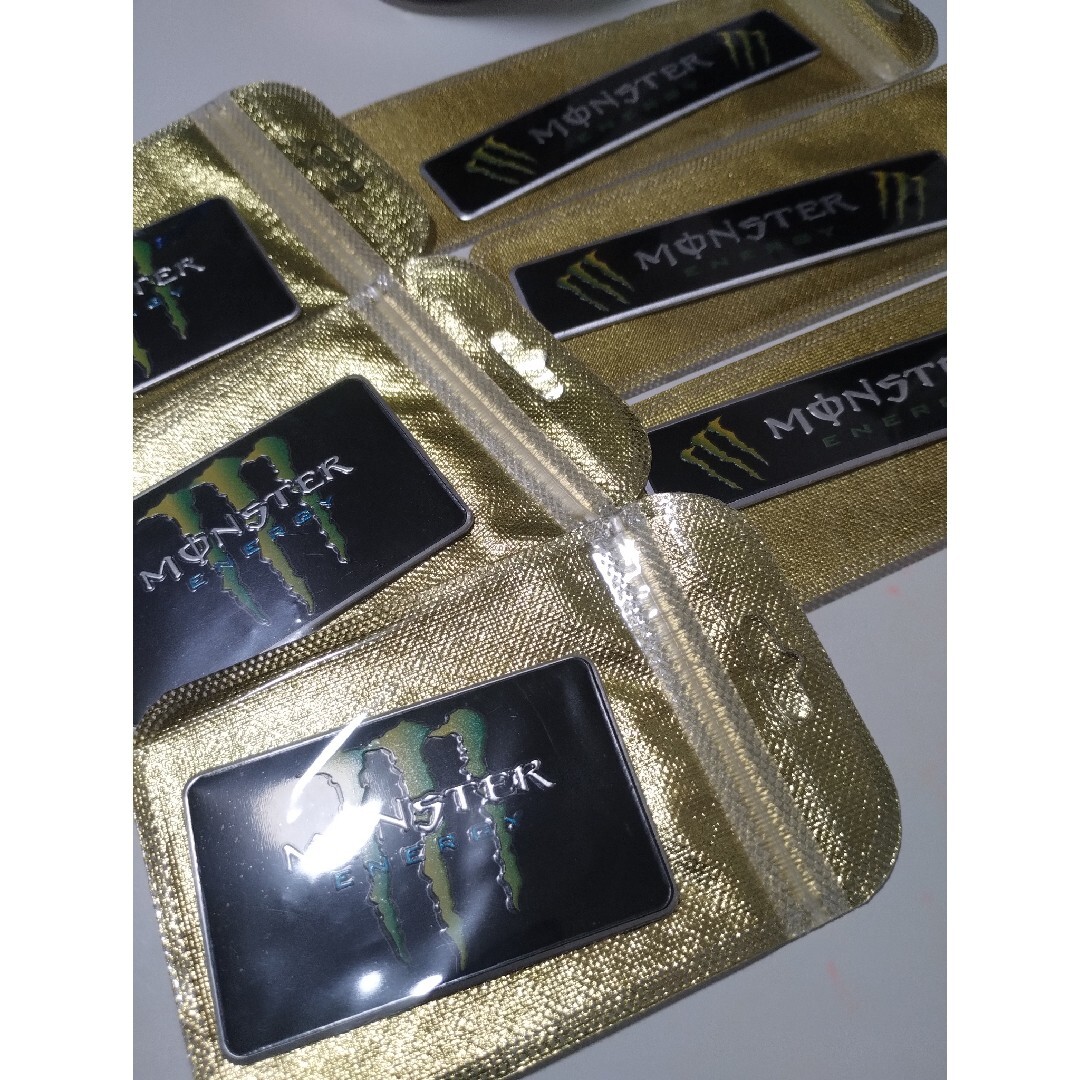 モンスターエナジー　アルミ耐熱ステッカー　バイクステッカー　スポーツ 自動車/バイクのバイク(その他)の商品写真
