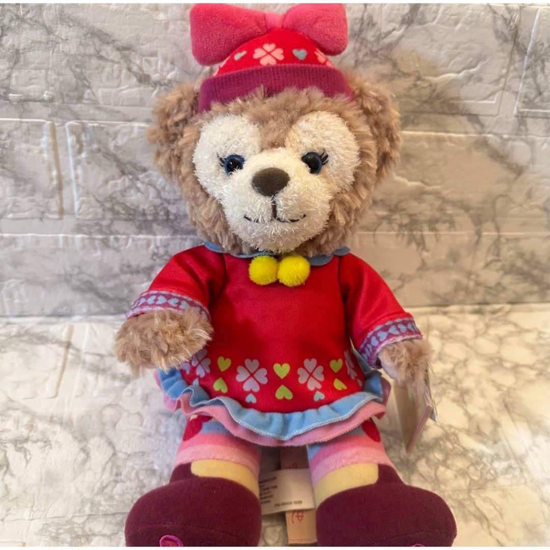 シェリーメイ(シェリーメイ)の【厳選】香港ディズニーランドシェリーメイ ぬいぐるみSSクリスマス限定 エンタメ/ホビーのおもちゃ/ぬいぐるみ(ぬいぐるみ)の商品写真