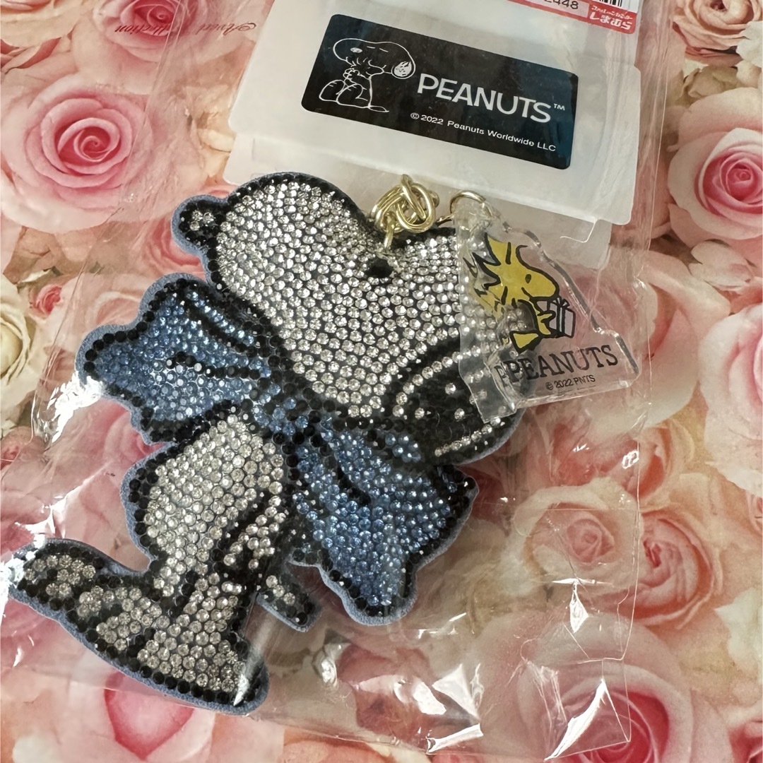 しまむら(シマムラ)の新品未開封送料込みキーチャームスヌーピーリボンウッドストックしまむら エンタメ/ホビーのおもちゃ/ぬいぐるみ(キャラクターグッズ)の商品写真