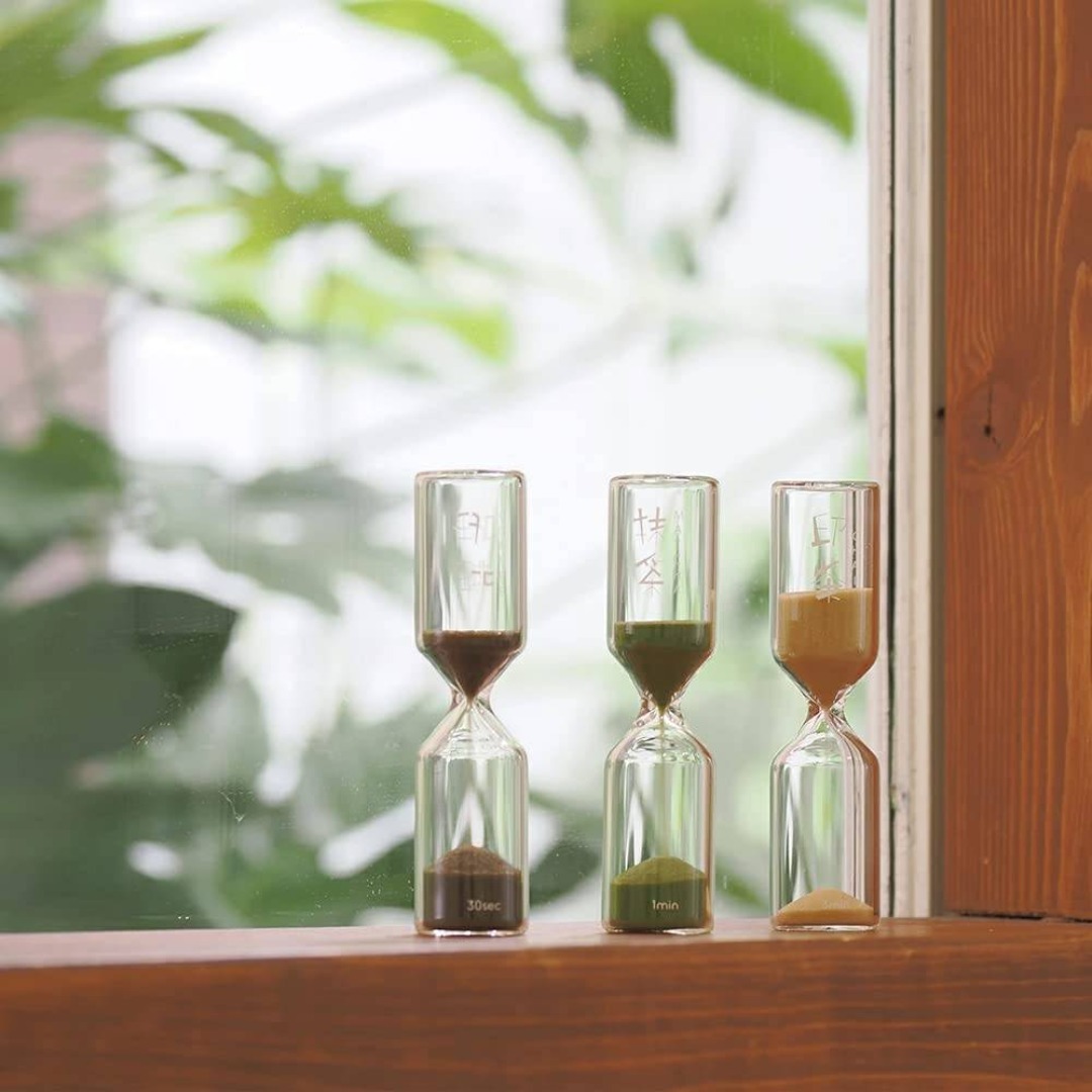 【新着商品】フロウズ 砂時計 30秒計 カラー：コーヒー その他のその他(その他)の商品写真