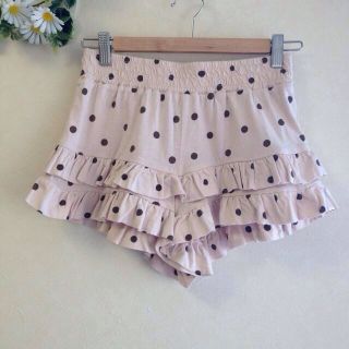 スナイデル(SNIDEL)のsnidel☆ドットフリルショートパンツ(ショートパンツ)