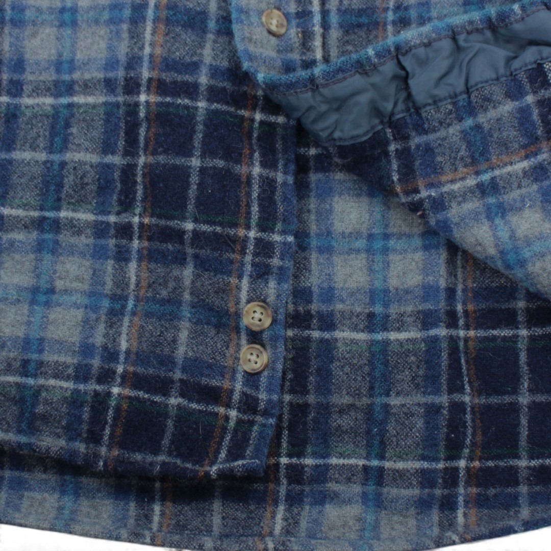 PENDLETON(ペンドルトン)の古着 90s USA製 PENDLETON Blue ペンドルトン ボードシャツ tpd035 メンズのトップス(シャツ)の商品写真