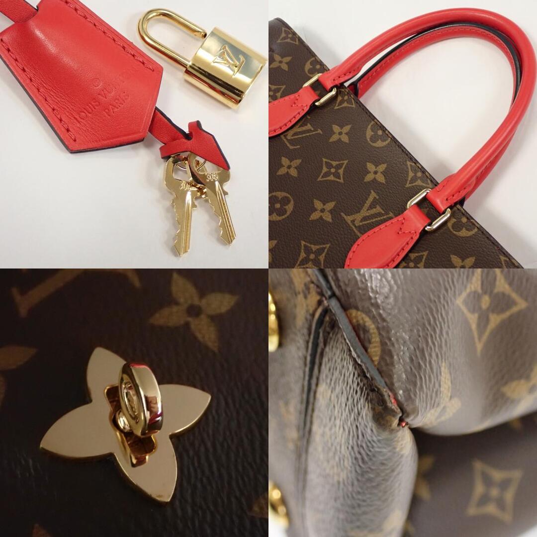 LOUIS VUITTON(ルイヴィトン)のTh1003541 ルイ・ヴィトン モノグラム フラワー トート M43553 2WAYバッグ LOUIS VUITTON 中古 レディースのバッグ(トートバッグ)の商品写真