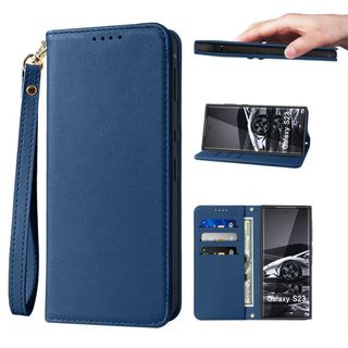 【人気商品】Galaxy S23 5G ケース 手帳型 高質PUレザー Gala