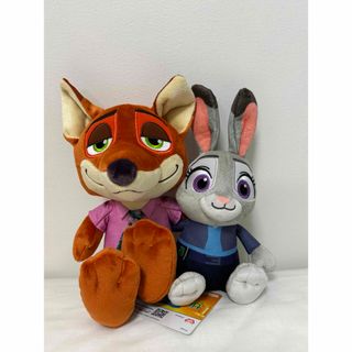 ズートピア2 ペアぬいぐるみ ジュディ ニック