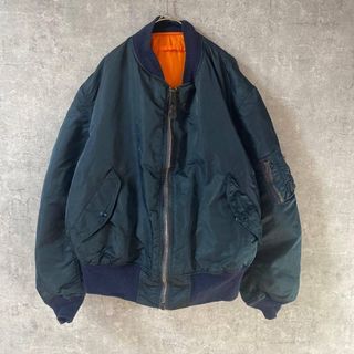 ALPHA INDUSTRIES MA-1 フライトジャケット XLサイズ 紺
