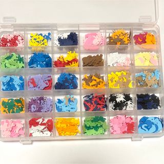 【クラフトパンチ】詰め合わせセット 1200枚以上 ケース入り 生き物 動物