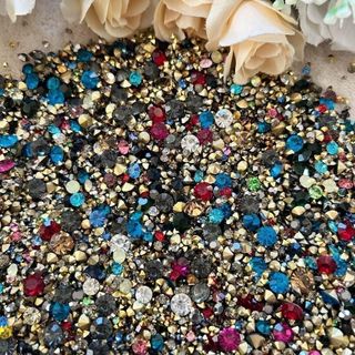 デコパーツ ネイルパーツ ビーズ ネイルストーン ビジュー キラキラ