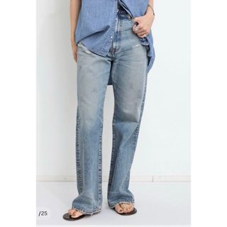ATTICK BY JOHNBULL/LOOSE FLARE DENIM