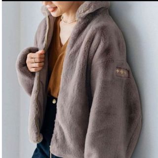 【未使用】TATRAS タトラス ボアジャケット バルバラ サイズ1 モカ 希少