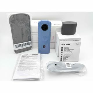 RICOH THETA SC2 ブルー オマケ付 リコー シータ 360度カメラ