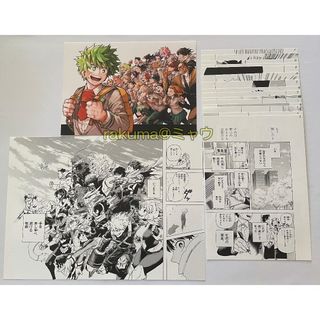 僕のヒーローアカデミア 最終話デジタル原稿プリントmini ヒロアカ