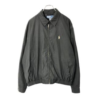 Polo by Ralph Lauren ポロ ラルフローレン スイングトップ ブラック(メンズ L)中古 古着 V8580