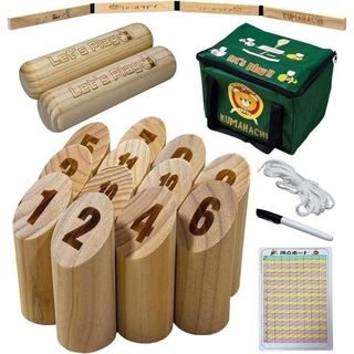 大人気【新品】モルック投げ棒2本+モルッカーリセット 標準サイズ