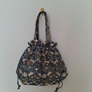 ハンドメイド 巾着バック