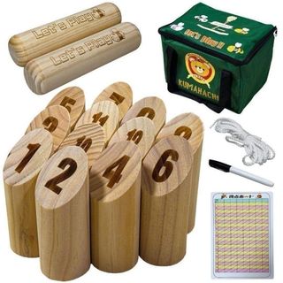 大人気新品すぐに遊べるモルック 投げ棒2本セット 標準サイズ レジャー