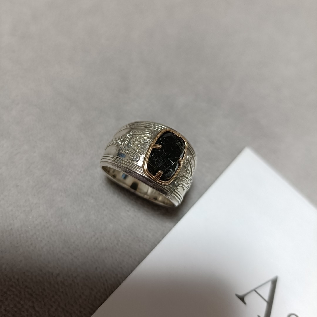 agete(アガット)のアガット 32th アニバーサリー スピネル リング 11号 レディースのアクセサリー(リング(指輪))の商品写真