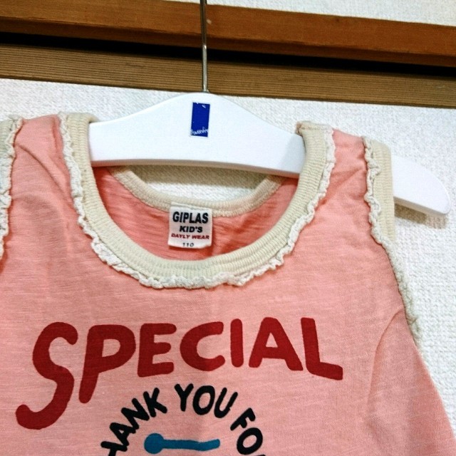 MPS(エムピーエス)のMPS☆ガールズタンクトップ  110 キッズ/ベビー/マタニティのキッズ服女の子用(90cm~)(Tシャツ/カットソー)の商品写真