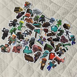 マインクラフト ステッカーシール50枚