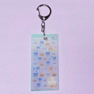 ビック8センチ超かわちい♡ちいかわドロップシール♡キーホルダー